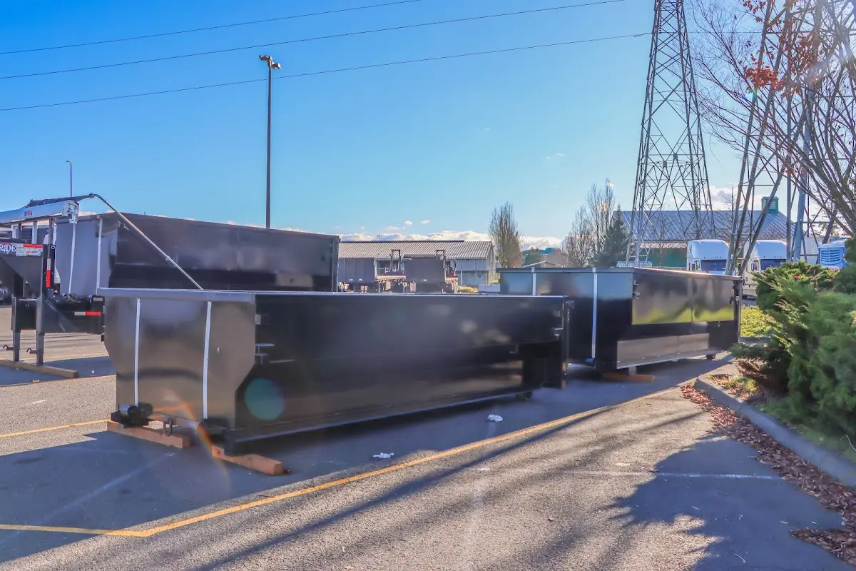 Professional dumpster rental and junk removal service in Woodhull
